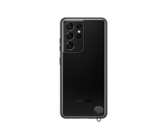 Dėklas GG998CBE Clear Protective Cover for Samsung Galaxy S21 Ultra Juodas (Juodas)