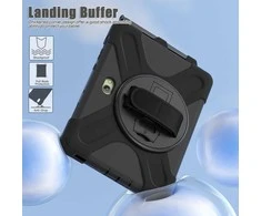 Just Must JM Rugged Case Grip for Samsung Galaxy Tab Active Pro/ Active4 Pro/ Active5 Pro with a strap Juodas