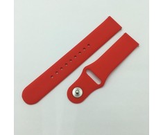 Just Must Išmaniojo laikrodžio Samsung Galaxy Watch 4 dirželis, Raudonos spalvos, 22mm