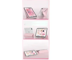 MACHINO TAB Case for iPad Pro 12.9\" 2018-2022/ AIR 13\" 2024 Rožinė