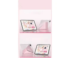 MACHINO TAB Case for iPad Pro 12.9\" 2018-2022/ AIR 13\" 2024 Rožinė