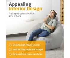 Medisana RS100 Bubble Sofa with Massage Pilkas