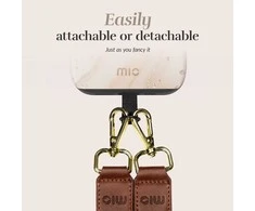 MIO Lanyard strap Gold Marble