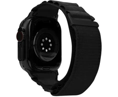 Mobilize Nylon Watch Band - Alpine - Juodas Connector - for Apple 38/40/41mm - Juodas