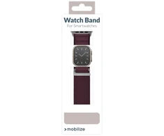 Mobilize Nylon Watch Band - Alpine - Titanium Connector - for Apple 38/40/41mm - Bordo