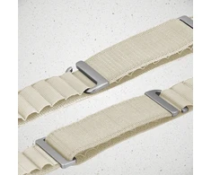 Mobilize Nylon Watch Band - Alpine - Titanium Connector - for Apple 38/40/41mm - Starlight