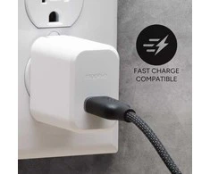 „Mophie Chargestream“ USB-C–USB-C laidas, 1 m, Juodas