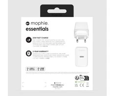 „Mophie Essentials“ USB-C 20 W PD (balta)