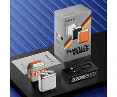 MZXZ021 Metz Traveller Shaver, Juodas.