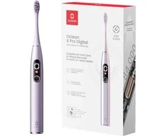 Oclean Elektrinis dantų šepetėlis X Pro Digital Violetinė