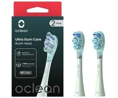 Dantų šepetėlis Oclean Ultra Gum Care Šepetėlio galvutė 2-PK UG01 G02 Žalias