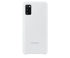 PA415TWE Silikoninis dėklas skirtas Samsung Galaxy A41 (Baltas)