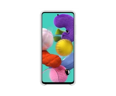 PA515TWE Silikoninis dėklas skirtas Samsung Galaxy A51 (Baltas)
