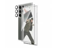 Panzer Glass PanzerGlass ekrano apsauga, skirta Samsung Galaxy S24 Ultra 5G dėklui, draugiška (skaidri)