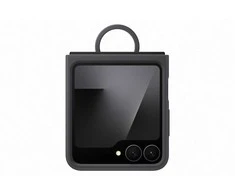 PF741TBEGWW Silikoninis dėklas Samsung Galaxy Flip7 FE, Juodas
