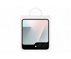 PF741TWEGWW Silikoninis dėklas Samsung Galaxy Flip7 FE, Baltas