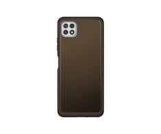 Dėklas QA226TBE minkštas skaidrus dangtelis, skirtas Samsung Galaxy A22 5G (Juodas)