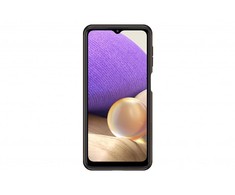 Dėklas QA326TBE Soft Clear Cover Samsung Galaxy A32 (5G) Juodas (Juodas)