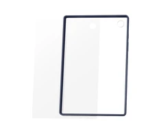 QX200TNE skaidraus krašto dangtelis, skirtas Samsung Galaxy Tab A8, Navy (Mėlyna)