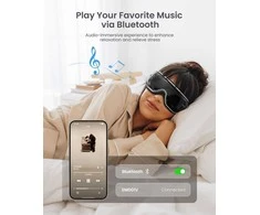 RENPHO Eye Massager Juodas - eye massager