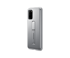 Dėklas Samsung Galaxy S20+ Apsauginė Nugarėlė Sidabrinė