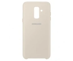 Samsung Galaxy A6+ (2018) dėklas Dual Layer (Auksinis) PA605CFE 