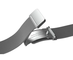 Išmaniojo laikrodžio Samsung Galaxy Watch 4 metalinis dirželis, sidabrinės spalvos, 44mm