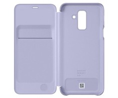 Samsung Galaxy A6+ (2018) dėklas - piniginė (Violetinis) WA605CVE