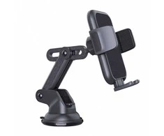 SEEK TOTI Universal Car Suction cup Phone Holder, Juodas
