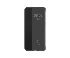 Dėklas Smart View Flip dangtelis, skirtas Huawei P40 (Juodas)