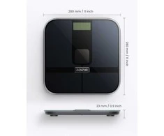 Svarstyklės RENPHO Elis Solar 2 Smart Scale Juodas