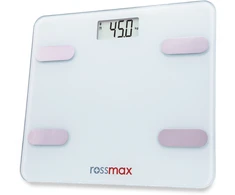 ROSSMAX WF262 kūną analizuojančios svarstyklės su Bluetooth
