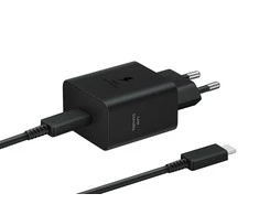 Samsung PD 45W Type-C sieninis pakrovėjas (be laido) Juodas