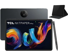 Planšetinis kompiuteris TCL NXTPAPER 11 Plus, su dėklu ir pieštuku, pilkos spalvos