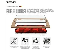 „Toti Premium PREMIUM“ grūdinto stiklo 3D ekrano apsauga, skirta „Samsung Galaxy S25 Ultra“.