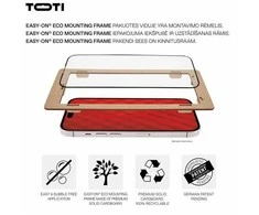 Toti Premium PREMIUM TEMPERED glass 3D screen protector full cover for Samsung Galaxy S24+/S25+