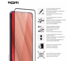 Toti Premium PREMIUM TEMPERED glass 3D screen protector full cover for Samsung Galaxy S24/S25