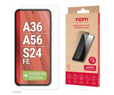 Toti grūdinto stiklo 2D ekrano apsauga, skirta „Samsung Galaxy A37/A57/A36/A56/S24 FE/S25 FE“