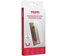 TOTI TEMPERED glass 2D screen protector full cover for iPhone 18 Pro Max/17 Pro Max