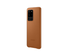 Dėklas VG988LAE odinis dangtelis, skirtas Samsung Galaxy S20 Ultra (rudas)