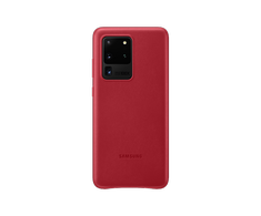 Dėklas VG988LRE odinis dangtelis, skirtas Samsung Galaxy S20 Ultra (Raudona)