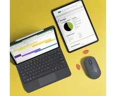 Klaviatūra ZAGG-Promouse- Wireless Pelė &amp; Wireless Charge Pad-Charcoal