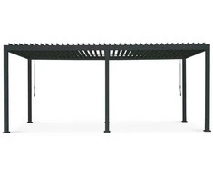 Pavėsinė Pergola PREMIUM 3x6 antracito spalvos