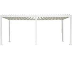 Pavėsinė Pergola PREMIUM 3x6 baltos spalvos