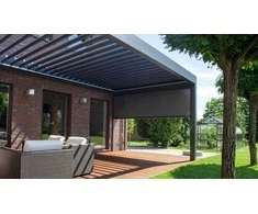 Pergola Bioclimatic: 3000x4000 mm, be LED, laisvai pastatoma pavėsinė