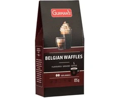 GURMAN'S Belgiškų vaflių skonio malta kava 125g