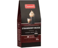 GURMAN'S Braškinių putėsių skonio malta kava 125g