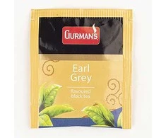 GURMAN'S Juodoji aromatinė "EARL Pilkas" arbata vokeliuose, 100 vnt po 2g