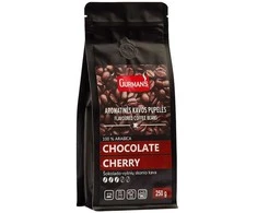 GURMAN'S Šokolado-vyšnių skonio kavos pupelės, 250g