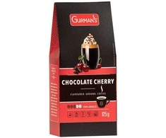 GURMAN'S Šokolado-vyšnių skonio malta kava, 125g